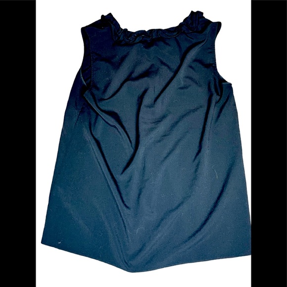 Talbots navy blue/black blouse - Picture 1 of 2